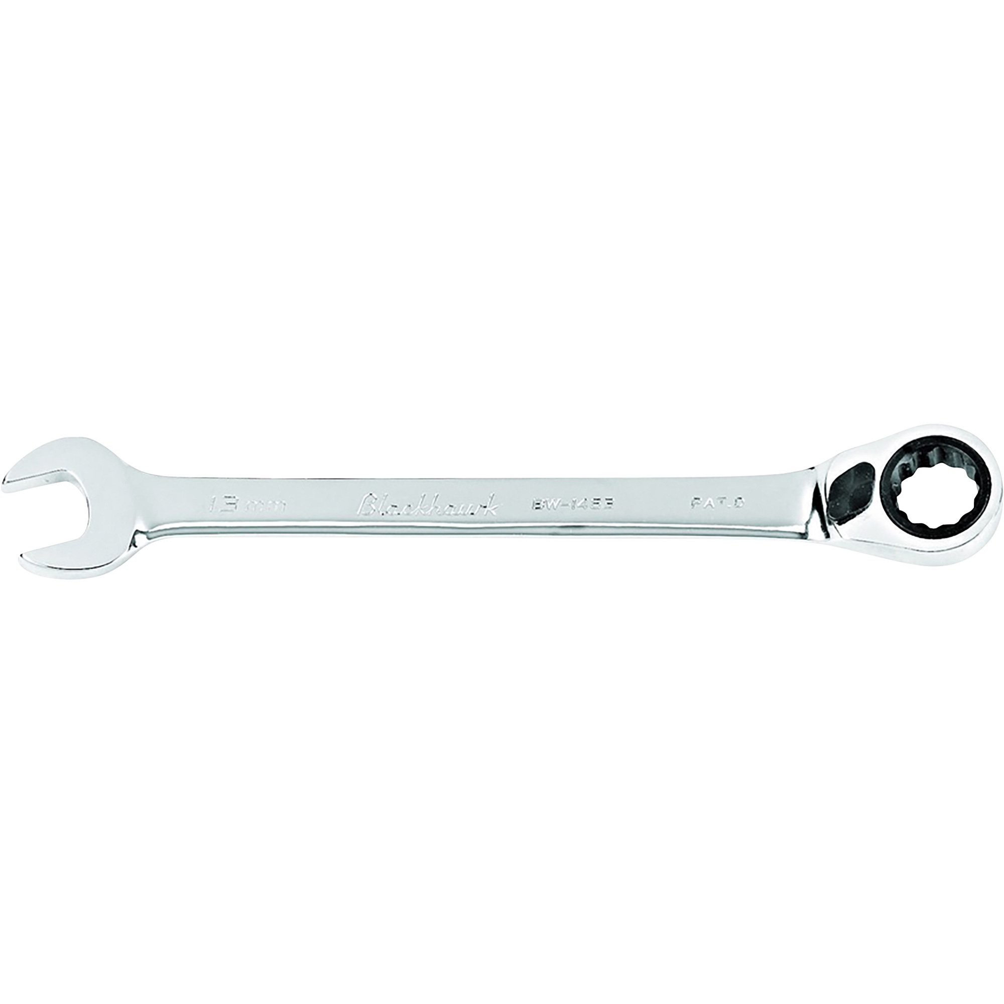 Blackhawk by Proto Full Polish 13mm 12-Point Combination Reversible Ratchet Wrench — Model# BW-1463